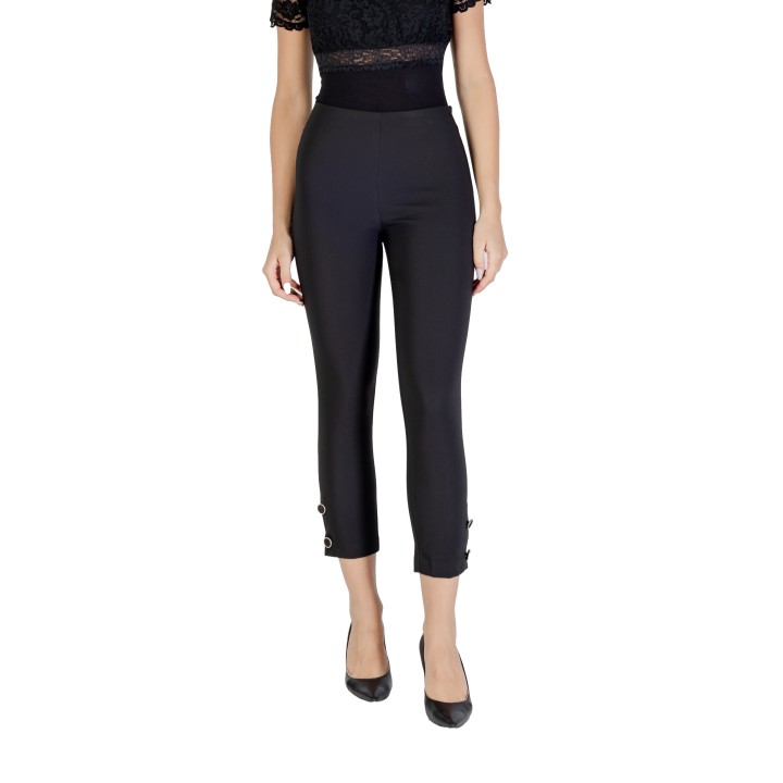 Pantalón negro de mujer Rinascimento CFC0125414003 vista frontal