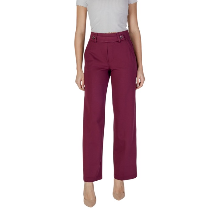 Street One pantalón de mujer 378672 color grape violet vista frontal