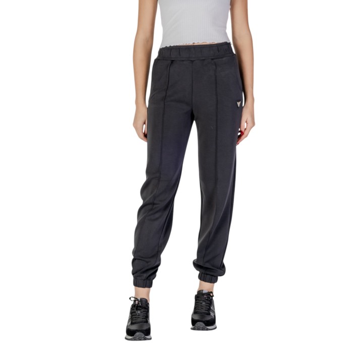 Pantalón jogger negro Guess Active para mujer Olympe vista frontal