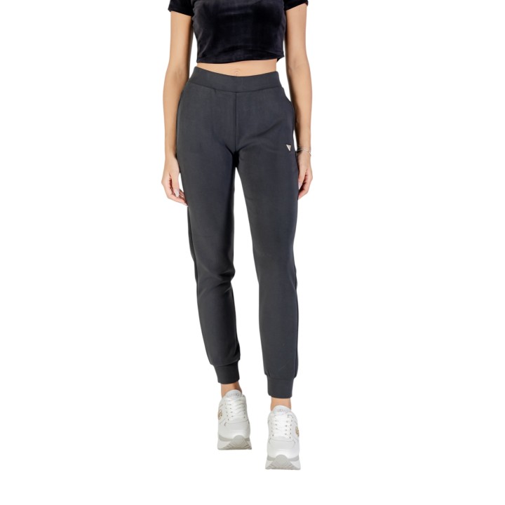 Pantalón negro Guess Active Olympe para mujer vista frontal