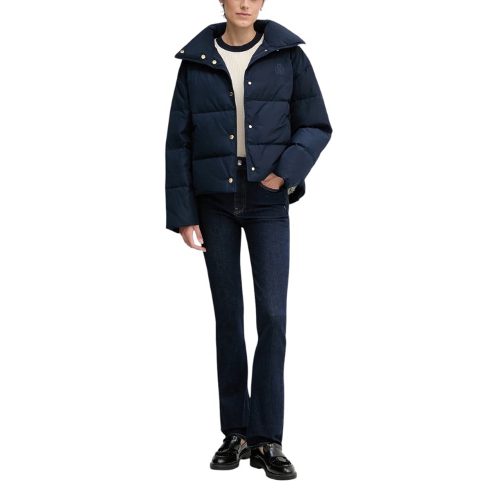Calvin Klein Jeans vaqueros mujer skinny boot en denim oscuro vista frontal