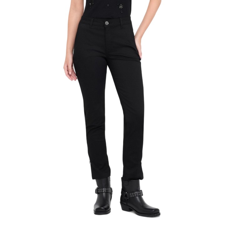 Liu-Jo MF5401 T7144 pantalón negro de mujer vista frontal