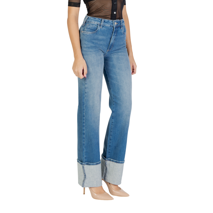Vaqueros de mujer Colcci 002.01.90140 en denim azul vista lateral