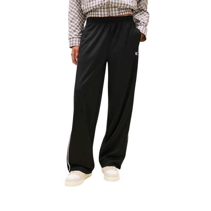 Tommy Hilfiger Jeans pantalón de mujer negro DW0DW22633 vista frontal