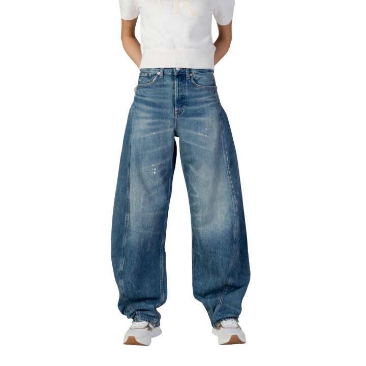 Tommy Hilfiger Jeans vaqueros de mujer en denim azul vista frontal