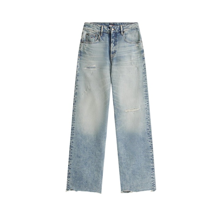 Tommy Hilfiger Jeans vaqueros de mujer en denim claro vista frontal