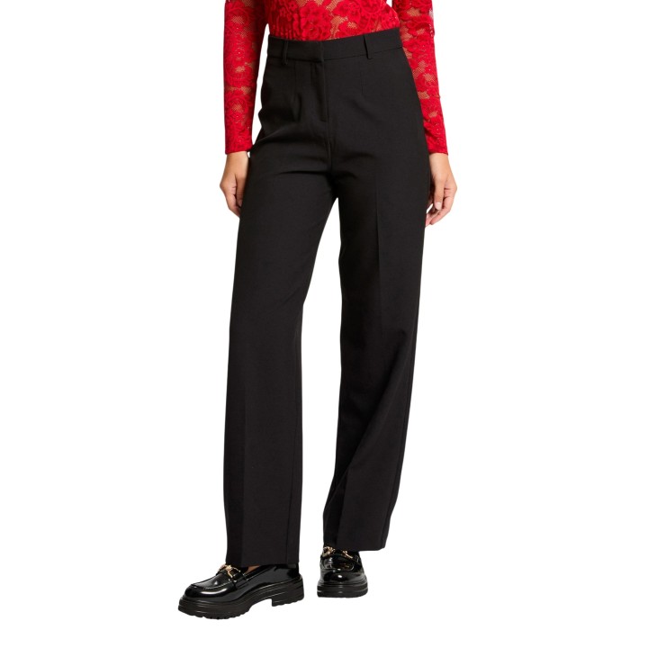Pantalón de mujer Morgan De Toi 242-POYA.F negro vista frontal