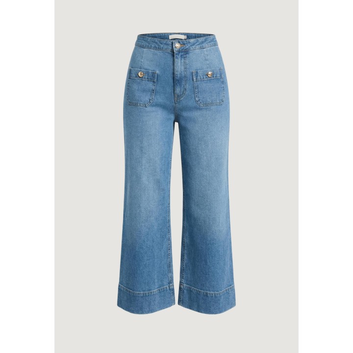 Morgan De Toi vaqueros de mujer 261-PODIA2 en denim azul claro vista frontal