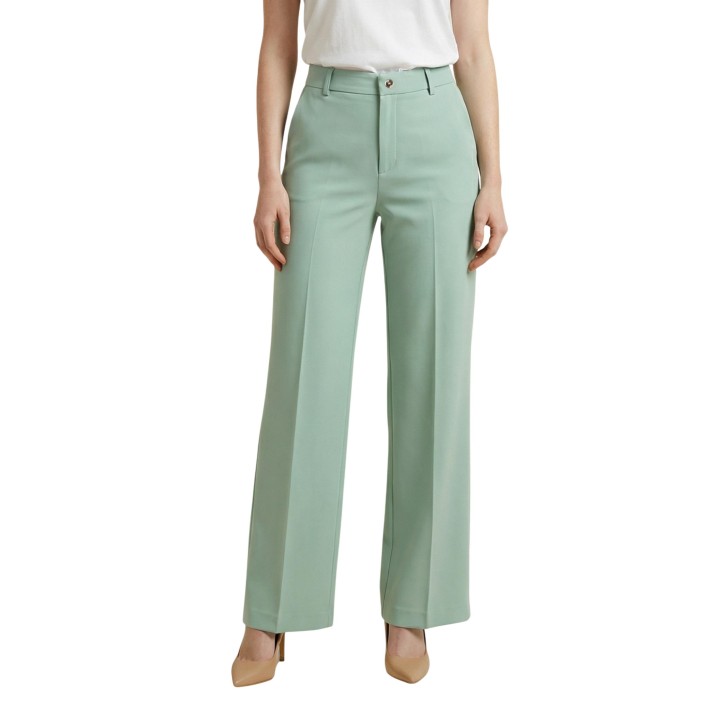Pantalón de mujer Artigli ACPA004655 verde salvia vista frontal