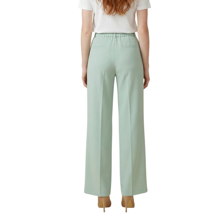 Pantalón de mujer Artigli ACPA004655 verde salvia vista posterior