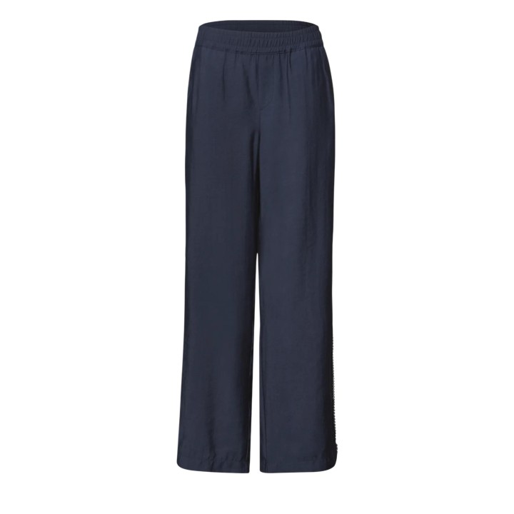 Street One pantalón de mujer azul Style Emee HW 380688 en vista frontal