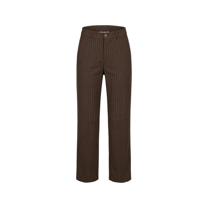 I am pantalón de traje de mujer marrón 95108 vista frontal