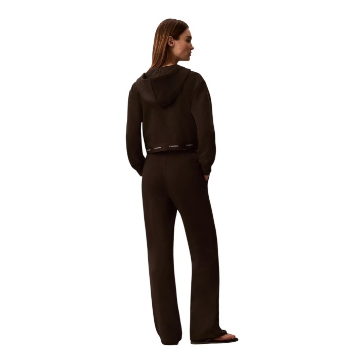 Pantalón marrón Calvin Klein Jeans para mujer vista posterior