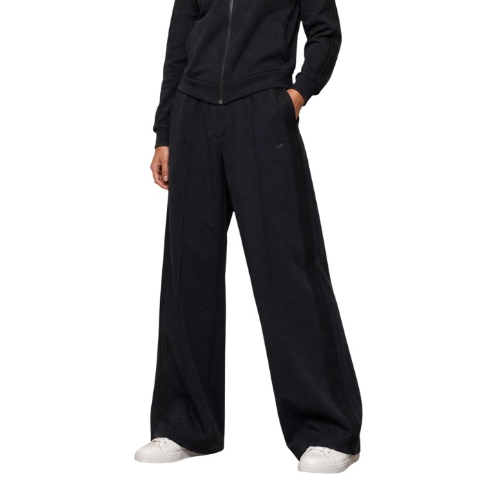 Guess Active pantalón de mujer negro Lyra Straight Pant V6YB14 K4306 vista frontal
