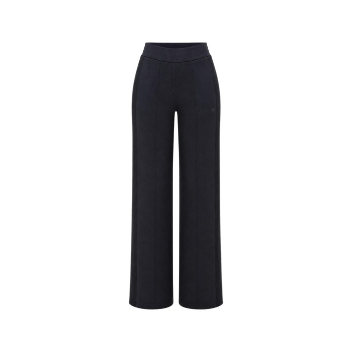 Guess Active pantalón de mujer negro Lyra Straight Pant V6YB14 K4306 vista frontal