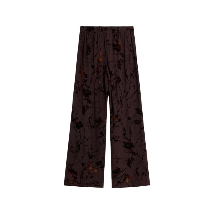 Desigual pantalón de mujer marrón PANT_BUCAREST 26WWPK03 vista frontal