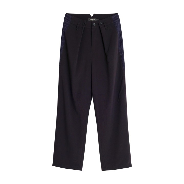 Desigual pantalón negro de mujer PANT_EXPRESS 26WWPW13 vista frontal