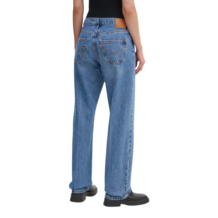 Levi's vaqueros de mujer azul denim vista posterior