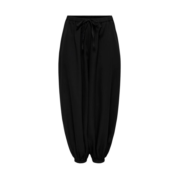 Jacqueline de Yong pantalón negro de mujer 15377891 en detalle frontal