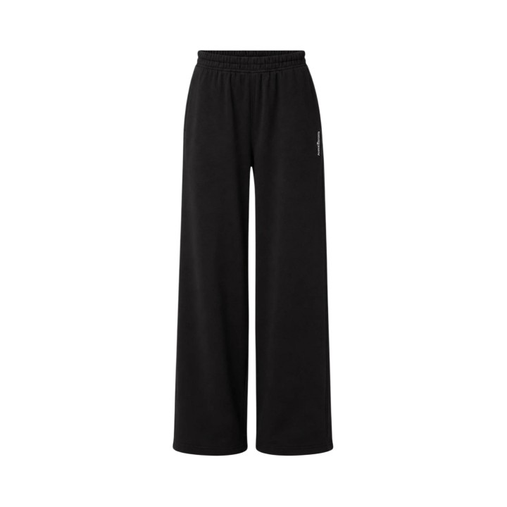 Tommy Hilfiger Jeans - pantalón jogger Tjw Wide Leg Sweatpa negro de mujer