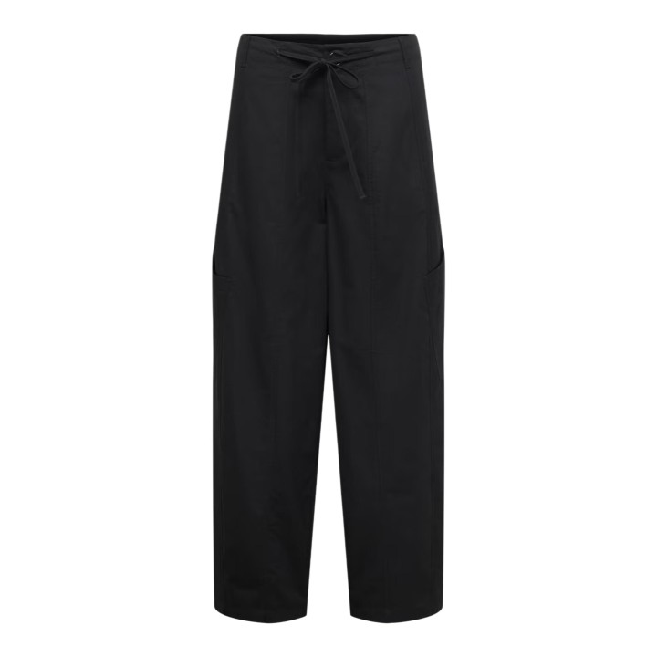 Pantalón cargo negro de mujer Jacqueline de Yong 15390390 vista frontal