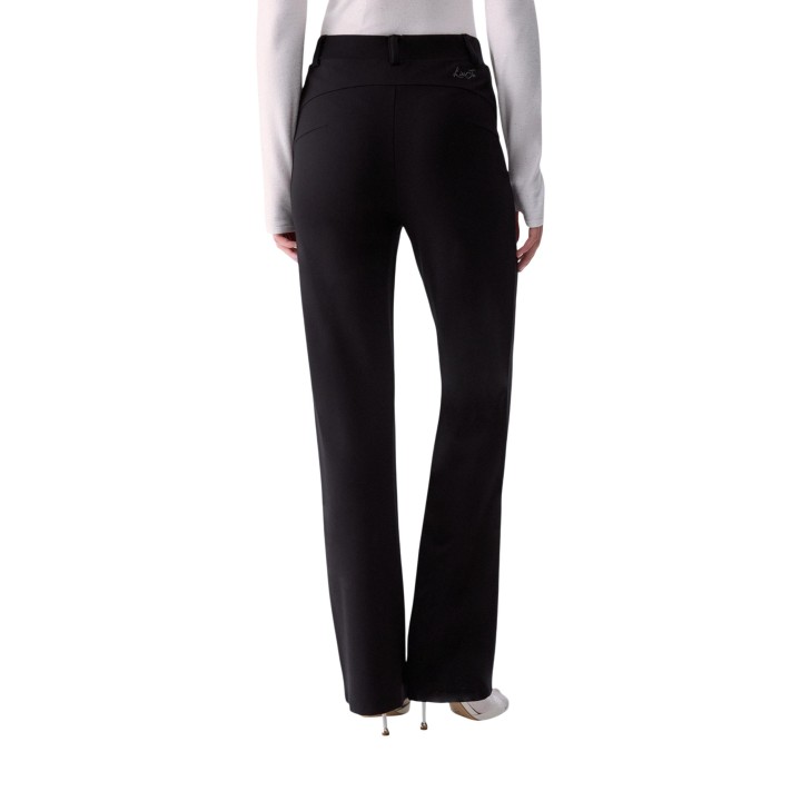 Liu-Jo pantalón de mujer negro TF6019 J3970 vista posterior
