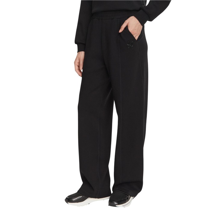 Liu-Jo pantalón deportivo de mujer negro TF6213 J3958 vista frontal