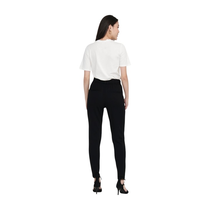 Only pantalón jogger de mujer negro vista posterior