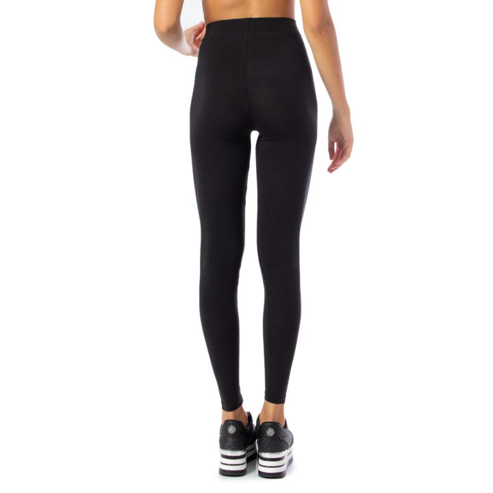 Only leggings de mujer negros vista posterior