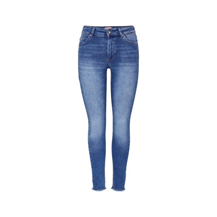 Only vaqueros de mujer azul denim vista frontal