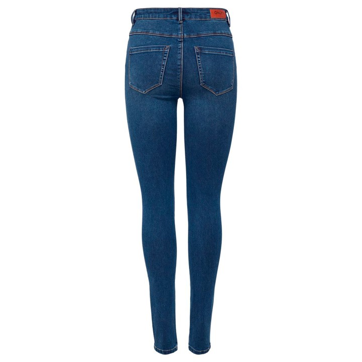 Vaqueros Only de mujer en denim azul oscuro vista posterior