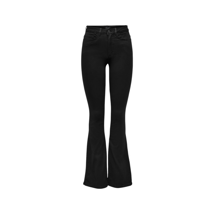 Only vaqueros de mujer negros 15163338 vista frontal