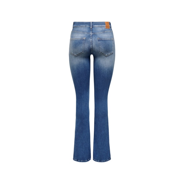 Only vaqueros de mujer azules de denim vista posterior