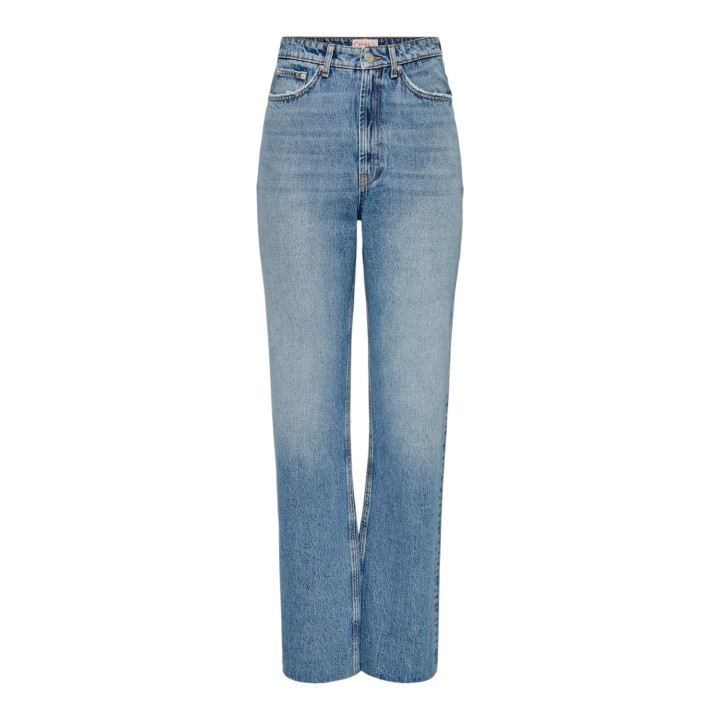 Only vaqueros de mujer en denim azul claro vista frontal