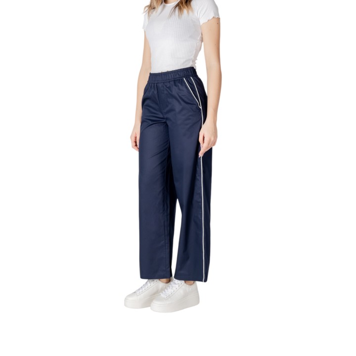 Only Onlzora pantalón mujer azul oscuro referencia 15344272 vista de tres cuartos