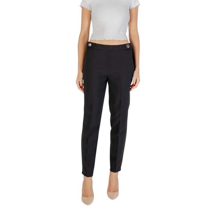 Pantalón negro de mujer Only Onlastrid Life vista frontal