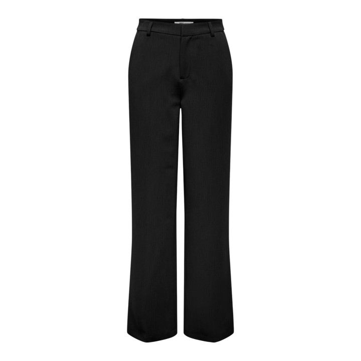 Only pantalón de mujer negro vista frontal