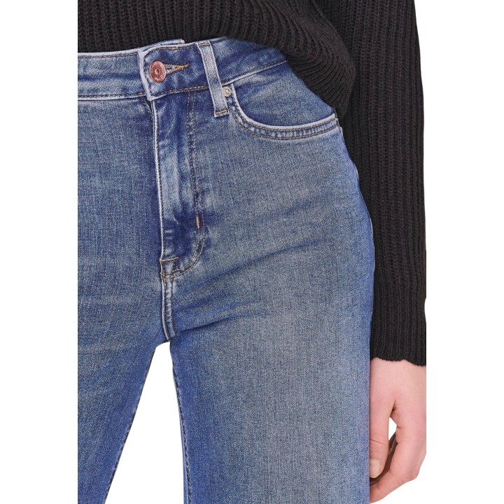 Detalle de vaqueros Only de mujer ONLMADISON en denim azul