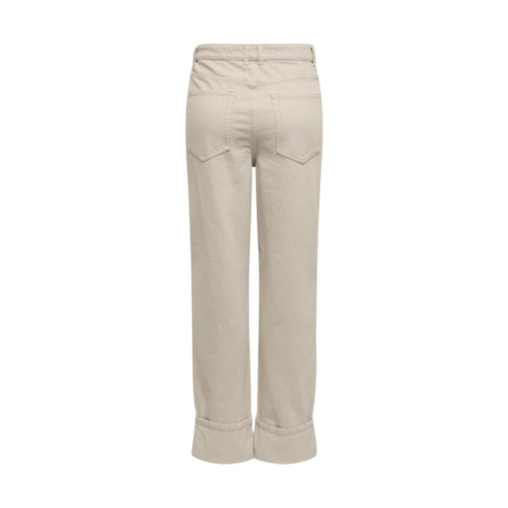 Only vaqueros de mujer beige claro Onleverly 15364368 vista posterior