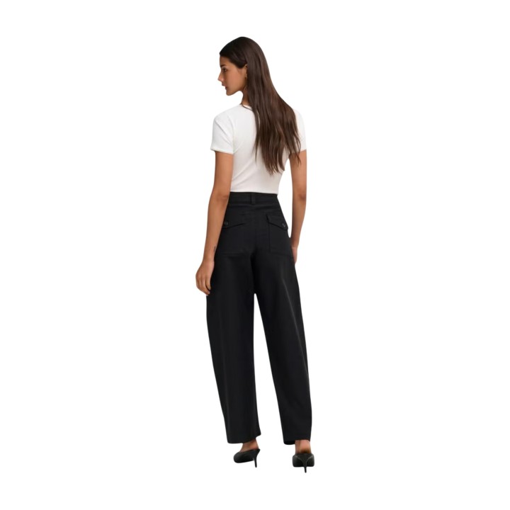 Only pantalón de mujer negro 15371522 vista posterior