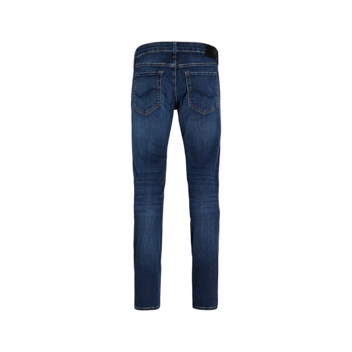 Vaqueros Jack Jones de hombre en denim azul vista posterior