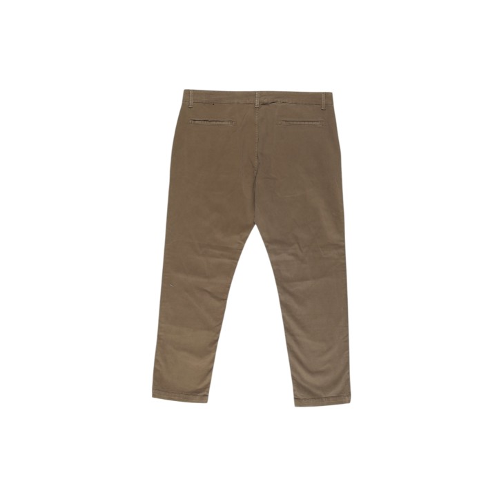 Pantalón de hombre Lyle & Scott TR025IT beige oscuro vista posterior