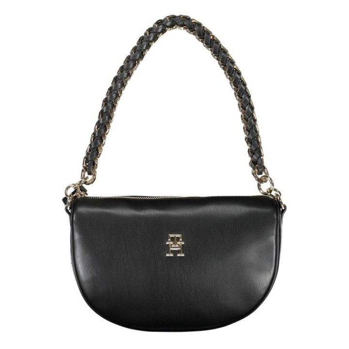 bolso negro de polietileno para mujer Tommy Hilfiger