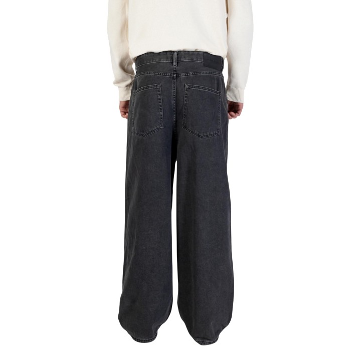 Only & Sons vaqueros de hombre negros en denim modelo Onscarl Balloon vista posterior
