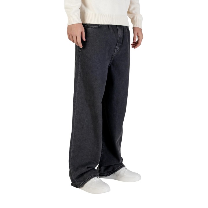 Only & Sons vaqueros de hombre negros en denim modelo Onscarl Balloon vista de tres cuartos
