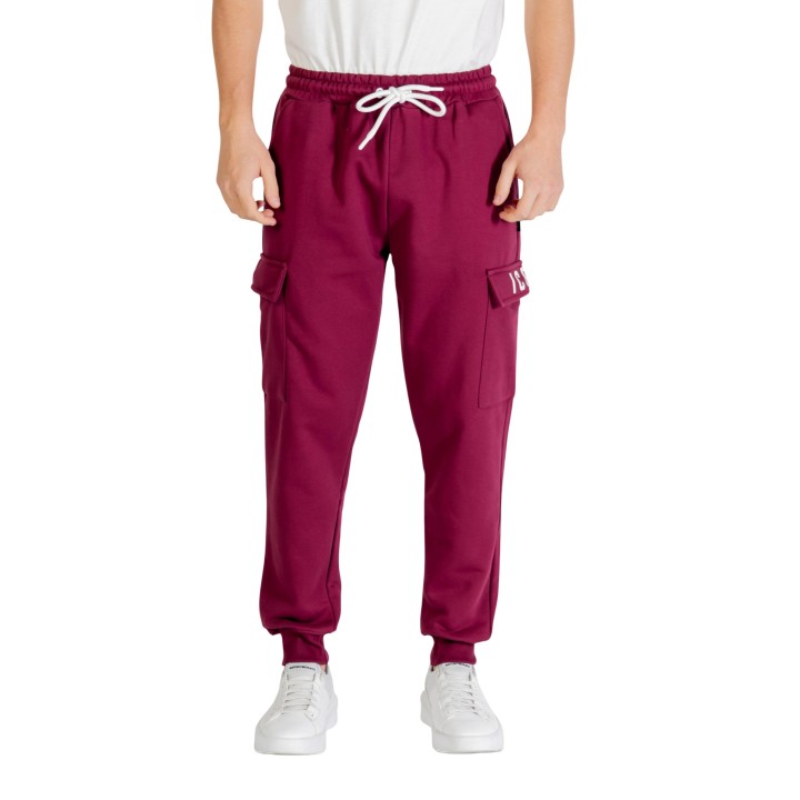 Icon pantalón de hombre bordeaux ICUF2W6P002 vista frontal