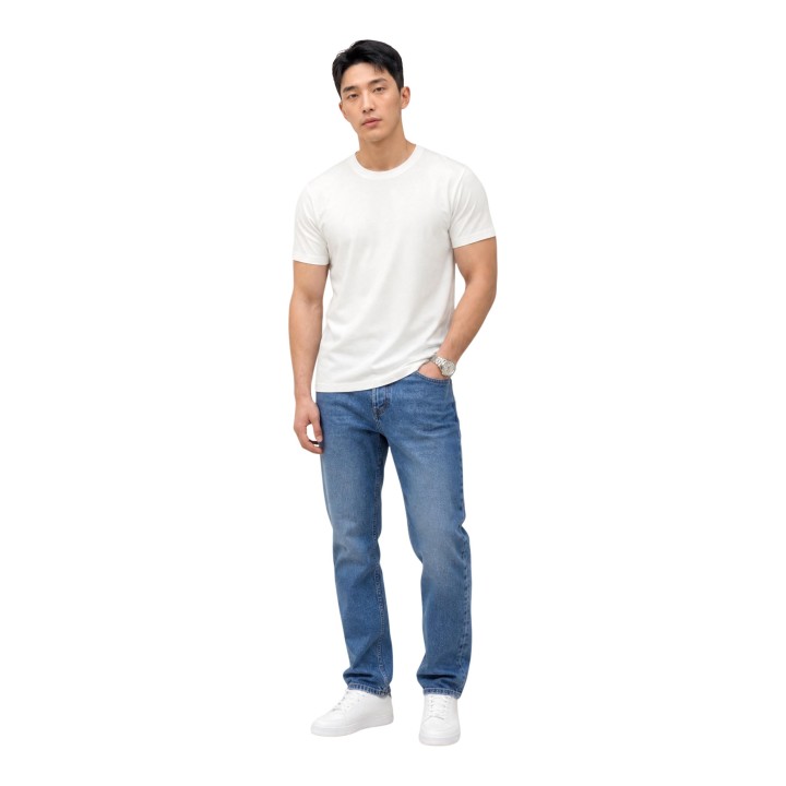 Vaqueros de hombre Tommy Hilfiger Jeans DM0DM23402 en denim vista frontal