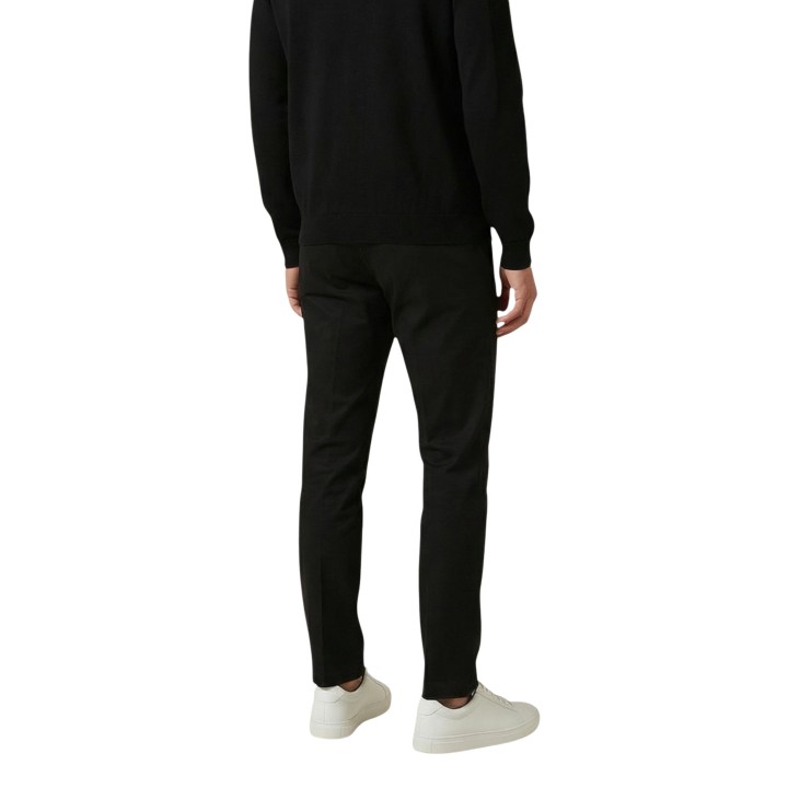 Antony Morato pantalón slim fit de hombre negro vista posterior