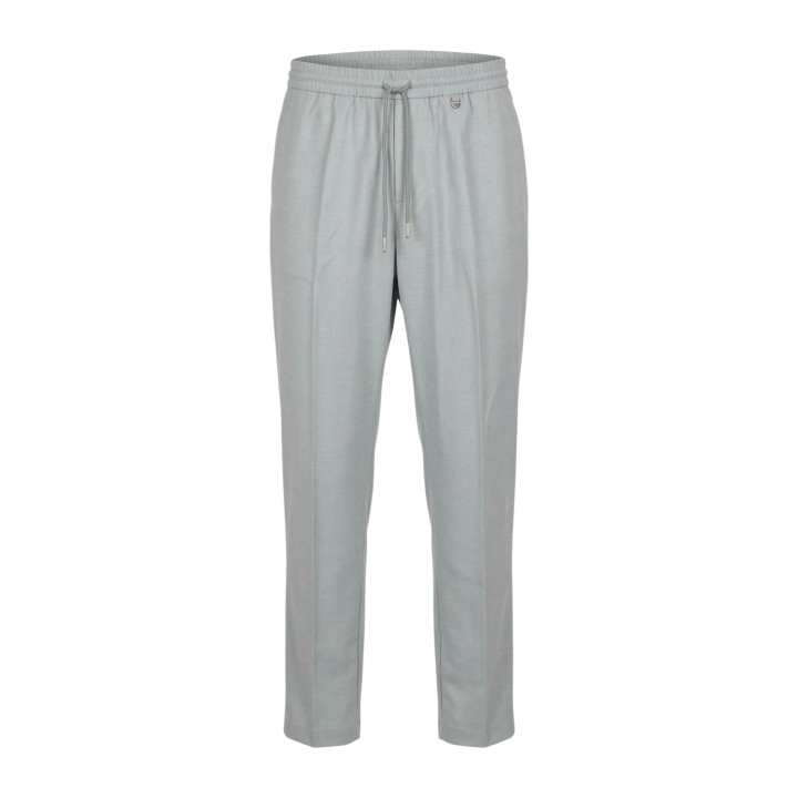 Antony Morato pantalón de hombre verde Neil regular fit detalle frontal