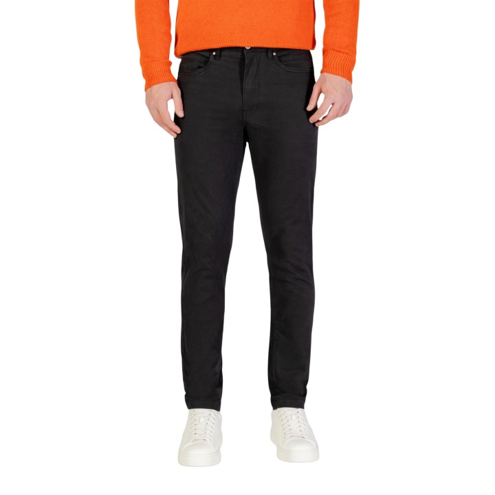 Borghese pantalón de hombre antracita 3WPAZ3 TW-31 vista frontal